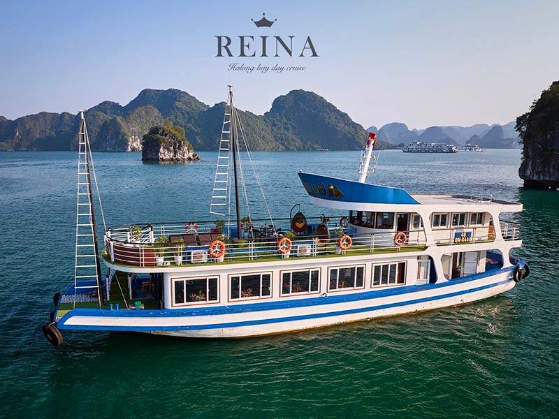 Reina Cruise - Halong Bay Day Cruise (6-Hour Cruise)