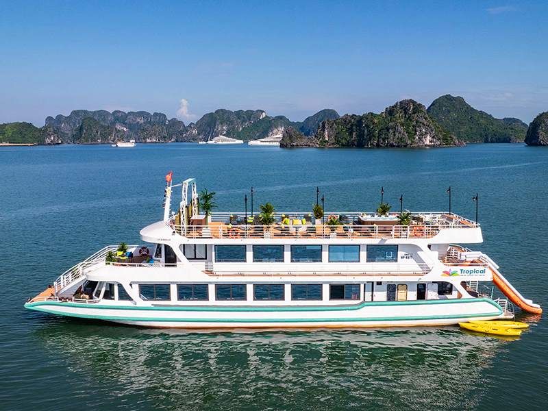 Tropical Cruise - Halong Bay & Lan Ha Bay Day Cruise (7-Hour Cruise)