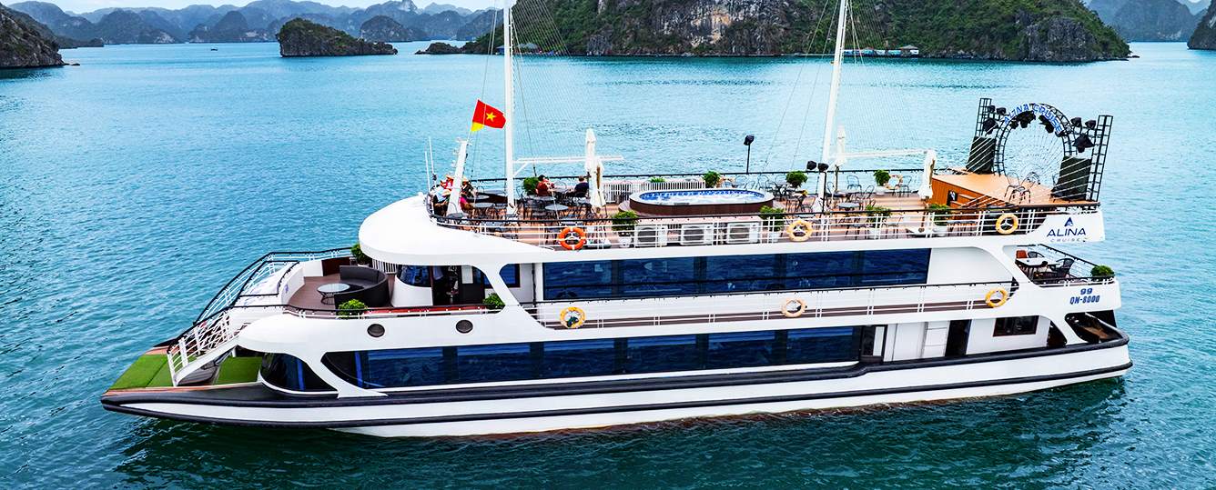 Alina Cruise - Halong Bay Day Cruise (6-Hour Cruise)