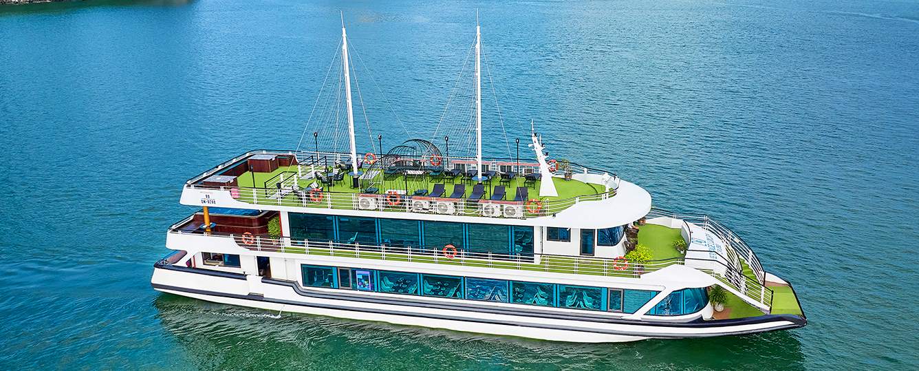 Halong Heritage Luxury Cruise - Halong Bay Day Cruise (6-Hour Cruise)