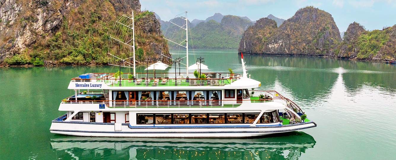 Hercules Luxury Cruise - Halong Bay Day Cruise (6-Hour Cruise)