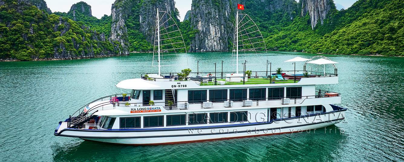 Sonata Cruise - Halong Bay Day Cruise (6-Hour Cruise)