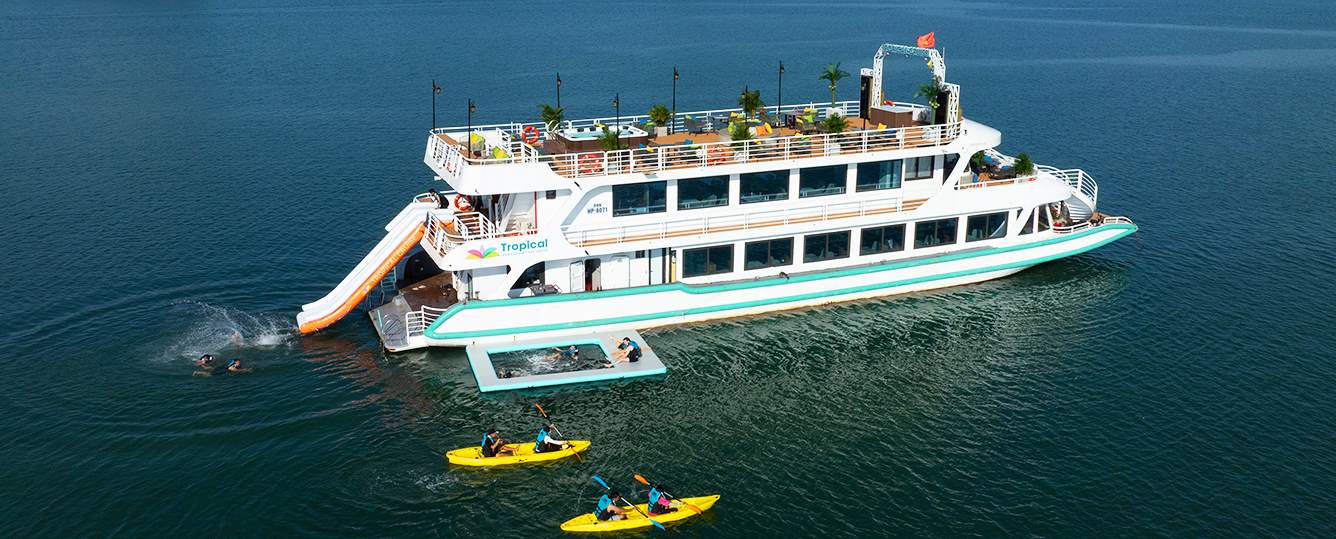 Tropical Cruise - Halong Bay & Lan Ha Bay Day Cruise (7-Hour Cruise)